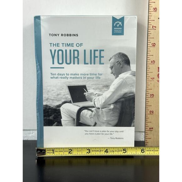 NEW SEALED Tony Robbins The Time of Your Life 16 Disc CD Box Set w/ Workbook - Picture 6 of 7
